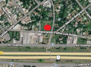 Terreno , Moreno · Fracción en Venta 4807 m². Zona Colectora