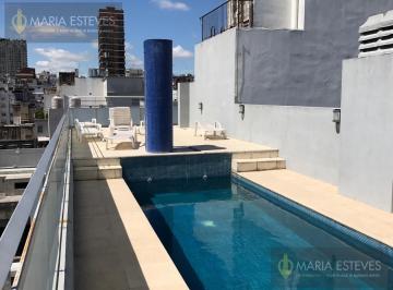 Departamento · 30m² · 1 Ambiente · Mono Amoblado Piscina Parrilla Laundry