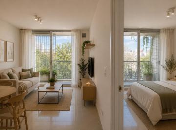Departamento · 27m² · 2 Ambientes · Venta - Departamento de un Dormitorio con Balcón en Rosario