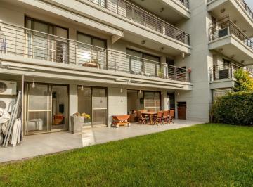 Departamento · 98m² · 3 Ambientes · 2 Cocheras · Impecable Departamento en Venta con Jardín y Cochera Doble en Arboris, San Isidro.