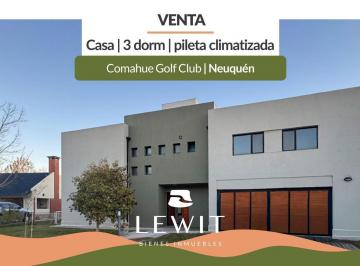 Casa · 326m² · 5 Ambientes · 2 Cocheras · Venta Casa 3 Dorm. | B° Privado Comahue Golf Club | Pileta Climatizada