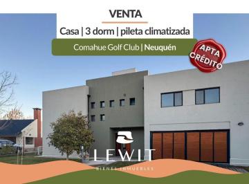 Casa · 326m² · 5 Ambientes · 2 Cocheras · Venta Casa 3 Dorm. | B° Privado Comahue Golf Club | Pileta Climatizada