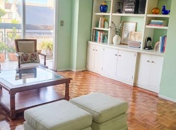 Departamento de 3 ambientes, Recoleta · Gran Terraza Soleada Al Frente