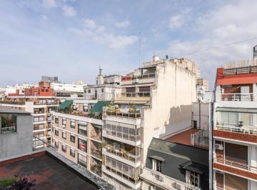 Departamento · 25m² · 1 Ambiente · Alquiler - Monoambiente Al Frente en Piso Alto Sobre Ayacucho Al 1000 en Recoleta.