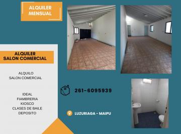 Local comercial de 1 ambiente, Luzuriaga · Alquilo Local
