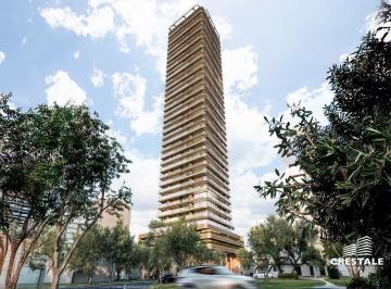 Departamento · 124m² · 3 Ambientes · 1 Cochera · Venta - Torre Pininfarina - Departamento 2 Dorm. y Balcón Terraza Al Río - Pichincha, Rosario.