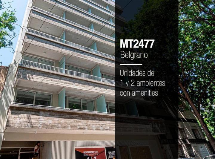 Desarrollo vertical · M²477 + Emprendimiento Finalizado | Unidades de 1 y 2 Ambientes