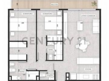Departamento · 86m² · 3 Ambientes · Venta Departamento 3 Ambientes en Villa Urquiza