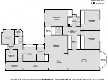 Departamento · 201m² · 5 Ambientes · 1 Cochera · Venta Departamento 5 Ambientes Retiro con Cochera y Balcon