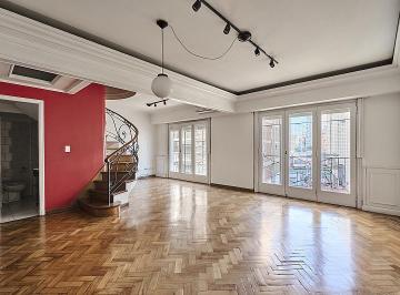 Departamento · 158m² · 4 Ambientes · Departamento 4 Ambientes Duplex Semipiso Reciclado 2 Balcones Luminoso Al Frente en Recoleta