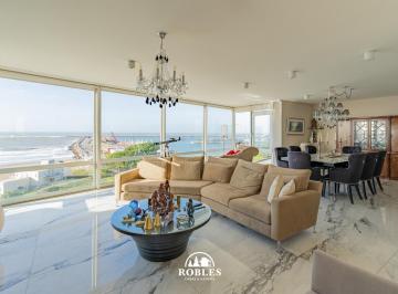 Departamento · 263m² · 4 Ambientes · 2 Cocheras · Exclusivo Piso con Vista Al Mar y a Playa Grande
