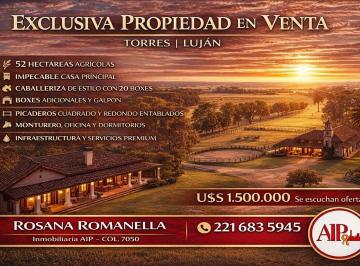 Campo · 10 Ambientes · 2 Cocheras · Campo - Lujan