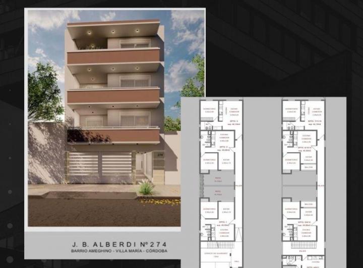 Departamento · 20m² · 2 Ambientes · 1 Cochera
