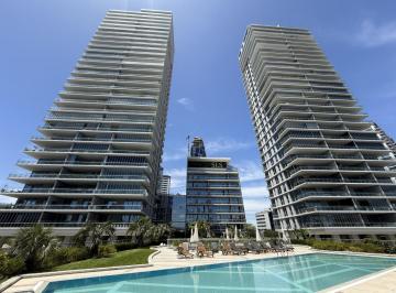 Departamento · 252m² · 4 Ambientes · 2 Cocheras · Puerto Madero, Sls Lux Tower - Alquiler. Departamento Cuatro Ambientes Amoblado