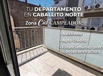 Departamento · 37m² · 1 Ambiente · Departamento 1 Ambiente Venta Caballito Balcon
