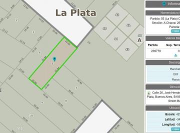Terreno · 319m² · Lote en Venta Gonnet