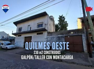 Bodega-Galpón · 230m² · Venta Galpon/taller con Montacarga Quilmes Oeste