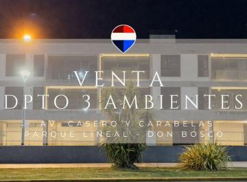 Departamento · 65m² · 3 Ambientes · 1 Cochera · Venta Dpto 3 Amb con Patio - Cochera Parque Lineal