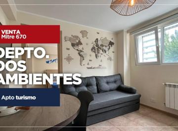 Departamento · 27m² · 2 Ambientes · Venta Departamento Sobre Calle Mitre Bariloche