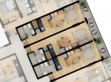 Departamento · 29m² · 1 Ambiente · 1 Cochera · Venta Apto Monoambiente con Balcón, La Blanqueada