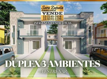 SARA ZAPATA INMOBILIARIA VENDE EN POZO
DUPLEX 3 AMBIENTES Y CHALET 5 AMBIENTES - · Duplex Semi Independientes Frente y Chalet Fondo Venta a Estrenar Mar del Tuyú Sara Zapata