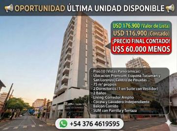 Departamento en Venta de 2 ambientes Centro · *oportunidad* Ultima Unidad Disponible Depto. en Venta - Edificio Tucumán