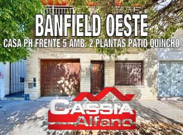 Casa · 150m² · 4 Ambientes · 1 Cochera · Casa en PH Al Frente, 3 Dorm., Garage, Patio, Terraza y Quinchoi