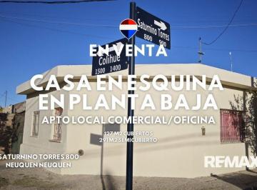 Casa · 127m² · 4 Ambientes · Casa en Pb en Esquina - Saturnino Torres y Colihue