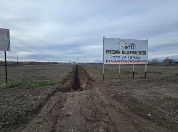 Terreno · 250m² · Loteo Vintter - General Roca - Amplia Financiacion