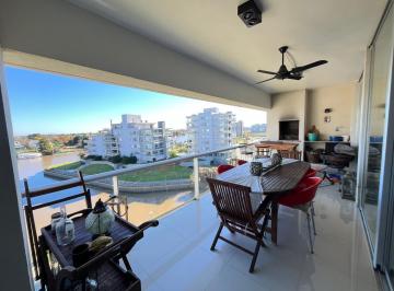 Departamento · 52m² · 2 Ambientes · 1 Cochera · Departamento en Alquiler, 2 Ambientes en Marinas del Canal, con Vista Al Río y Parrilla