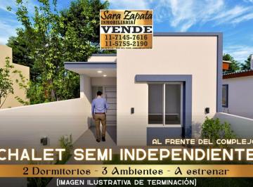 Casa de 3 ambientes, Mar del Tuyú · Espectaculares Chalets 3 Ambientes 2 Dorm. a Estrenar Mar del Tuyú Vende en Pozo Sara Zapata