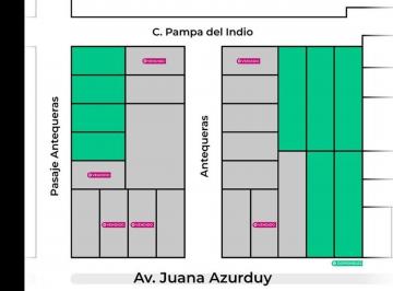Terreno · 250m² · Terrenos en Venta - Av Juana Azurduy