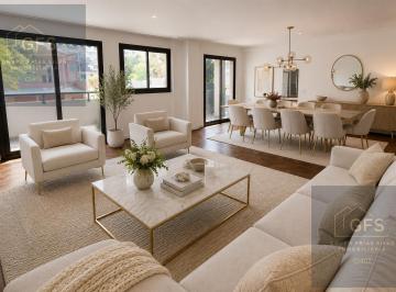 Amplia Sala Comedor con Iluminacin Natural · Laprida 600 | 4 Dorm, 2 Suites, Cochera y Balcón | 342 m² en Barrio Norte