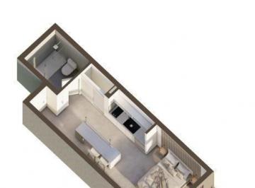 Departamento · 28m² · 1 Ambiente · Vice Alte. Oconnor 800 Piso 3 "C" - Monoambiente