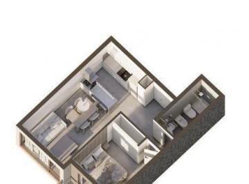 Departamento · 39m² · 2 Ambientes · Vice Alte. Oconnor 800 Piso 4 "A" - 2 Amb (Ver Cochera)