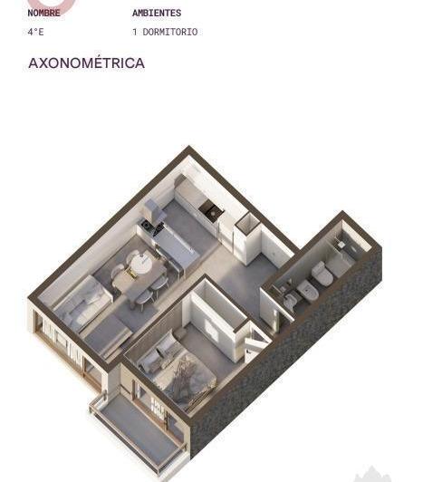 Departamento · 39m² · 2 Ambientes