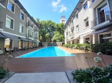 Departamento · 42m² · 2 Ambientes · 1 Cochera · Alquiler Loft Ambiente Amoblado con Amenities - P. Madero