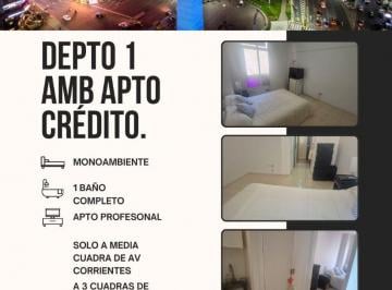 Departamento de 1 ambiente, Centro / Microcentro · Departamento un Ambiente Apto Credito