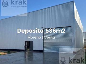 Bodega-Galpón · 536m² · Venta Galpon Deposito en Moreno Polo 24