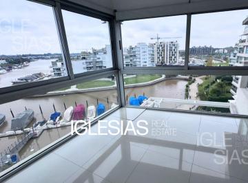 Departamento · 91m² · 3 Ambientes · 1 Cochera · Departamento en Alquiler Vista Al Río, en Marinas del Canal, Nordelta