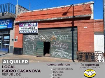RUS-RUS-11153_2 · Alquiler de Local en Isidro Casanova