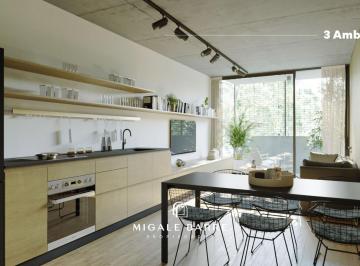 Living-comedor · Departamento de 3 Ambientes en Esquina con 2 Baños Completos y Balcón en Venta en Villa Crespo