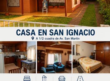 Casa de 4 ambientes, San Ignacio · Casa en San Ignacio Misiones