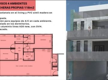 Departamento · 97m² · 4 Ambientes · 2 Cocheras · Departamento 4 Ambientes con Balcon en Villa Luro.
