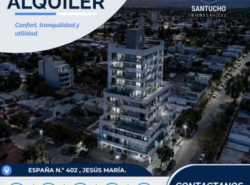 Departamento de 2 ambientes, Jesús María · ️ Alquiler / Dpto. en Edificio Abril ️