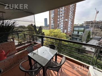 Departamento · 60m² · 2 Ambientes · 1 Cochera · Departamento en Las Cañitas 2 Ambientes, Balcon Terraza con Vista Al Polo