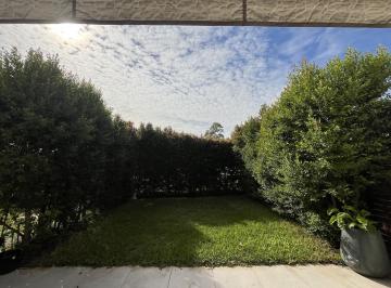 Departamento · 112m² · 4 Ambientes · 1 Cochera · Alquiler - Departamento en Duplex en Pb 3 Dorm. con Jardin en Hanami Park Nordelta