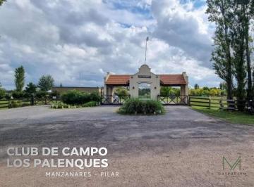 Terreno · 1124m² · 1 Cochera · Oportunidad! Lote en Venta Los Palenques Manzanares 1100 m² Fondo Libre Vista Abierta