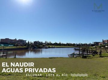 Terreno · 987m² · Lote en Venta con Salida Al Río 987 m² Naudir Aguas Privadas. Escobar