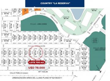 Terreno · 700m² · Lote N°175 a La Venta en La Reserva (700 M&sup2;)
